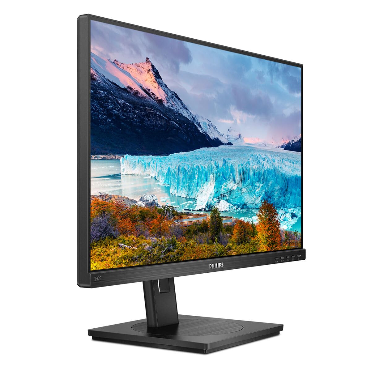 Monitor Profesional Philips S-Line 242S1AE 23.8'/ Full HD/ Multimedia/ Regulable en altura/Negro Monitor Profesional Philips S-Line 242S1AE 23.8'/ Full HD/ Multimedia/ Regulable en altura/Negro
